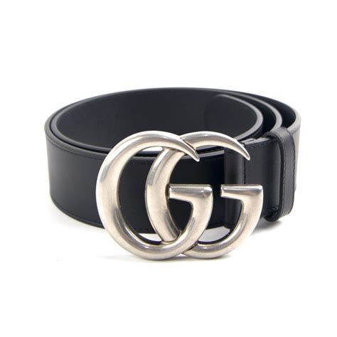 silver logo gucci belt|Gucci logo belt buckle.